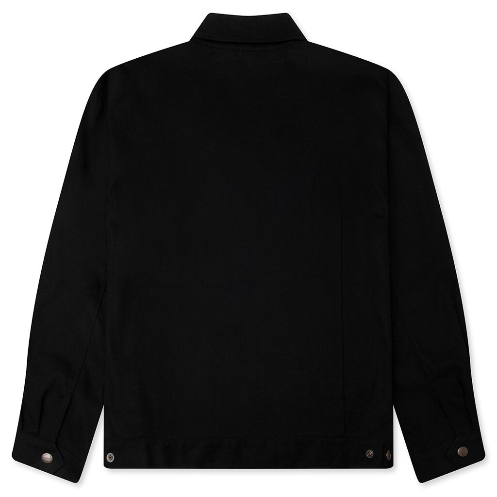 Zip Work Jacket - Black – Feature