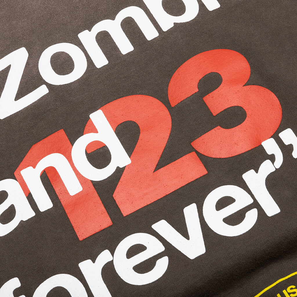 RIVINGTON Zombieland Crewneck ブラック Zombieland Crewneck - Brown – Feature