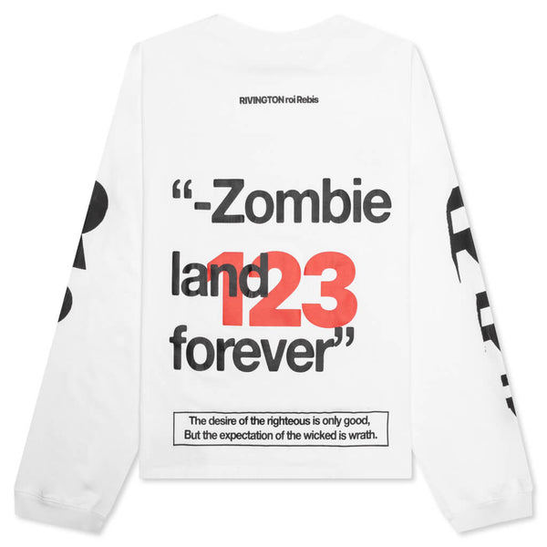 Zombieland L/S Tee - White