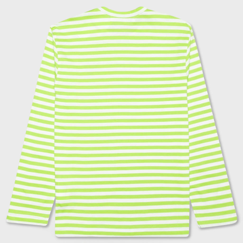 Pastelle Striped L/S Shirt - Green – Feature