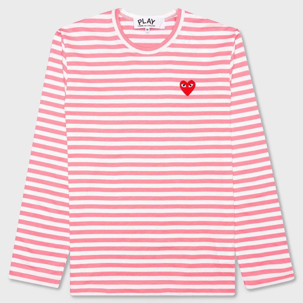 Pastelle Striped L/S Shirt - Pink