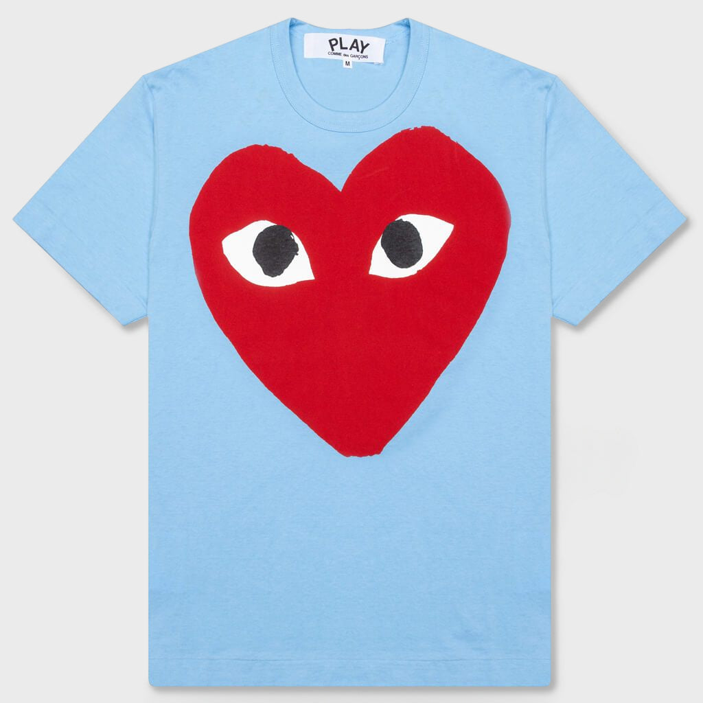Pastelle Women's Red Logo T-Shirt - Blue