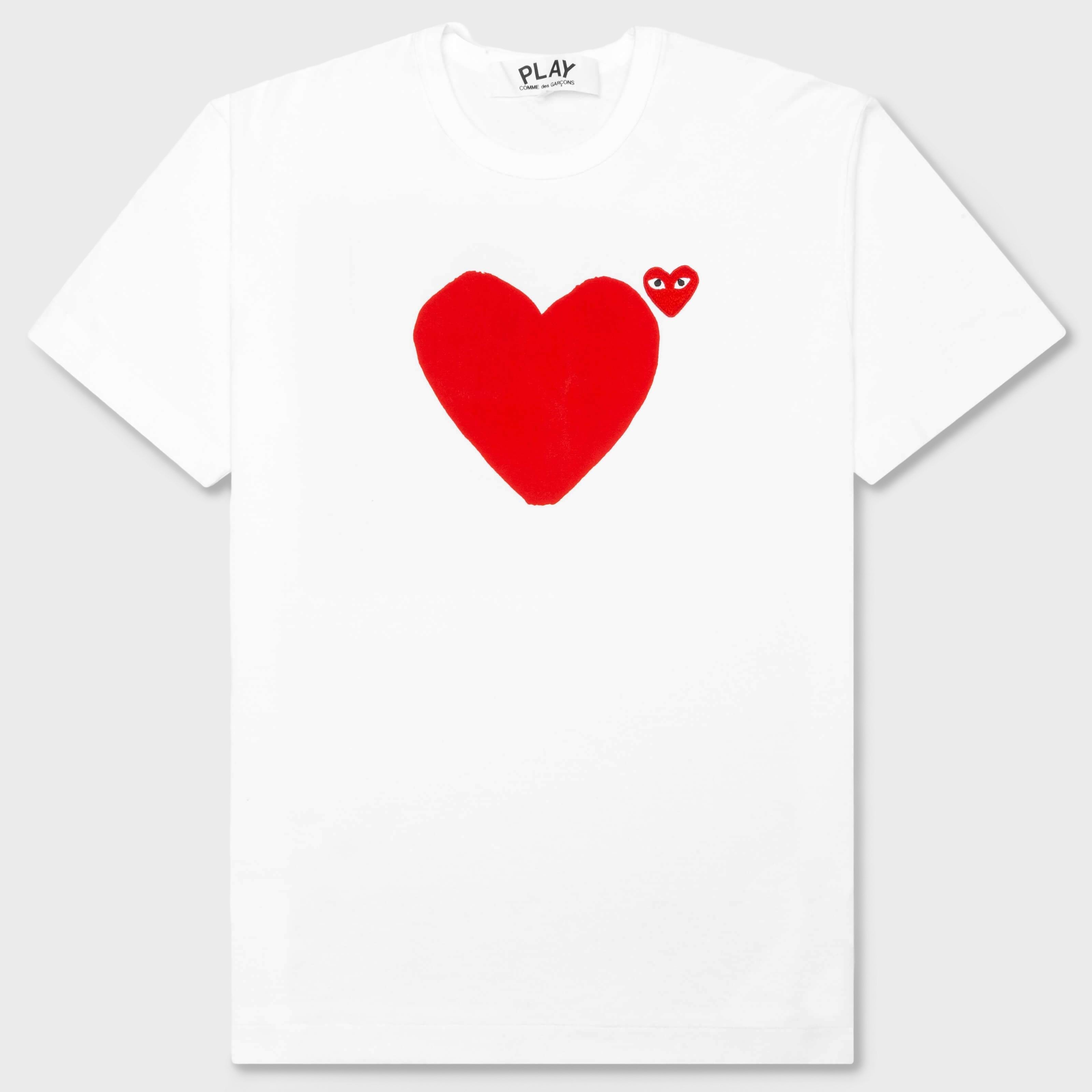 Red Emblem No Eyes T-Shirt - White – Feature
