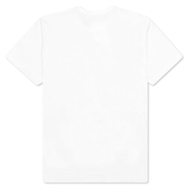 Red Multi Logo S/S T-Shirt - White – Feature