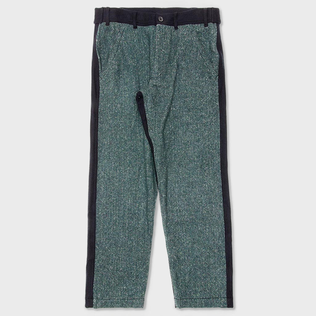 Comme Des Garcons SHIRT Woven Pants - Black/Green