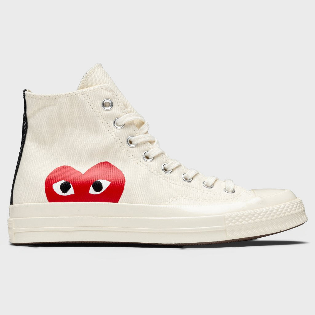 White Converse x PLAY Comme des Garcons All Star Chuck '70 – Feature