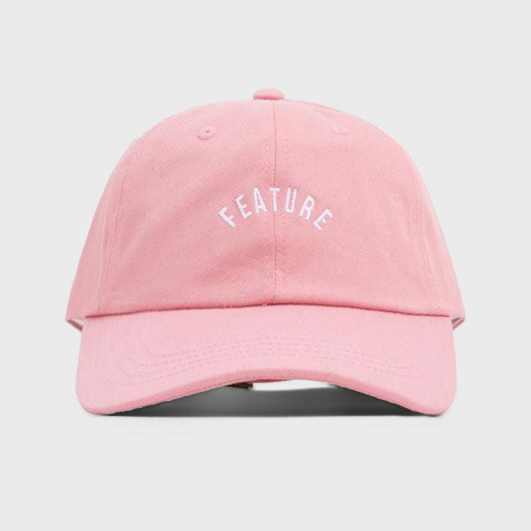 Arch Dad Hat - Pink/White