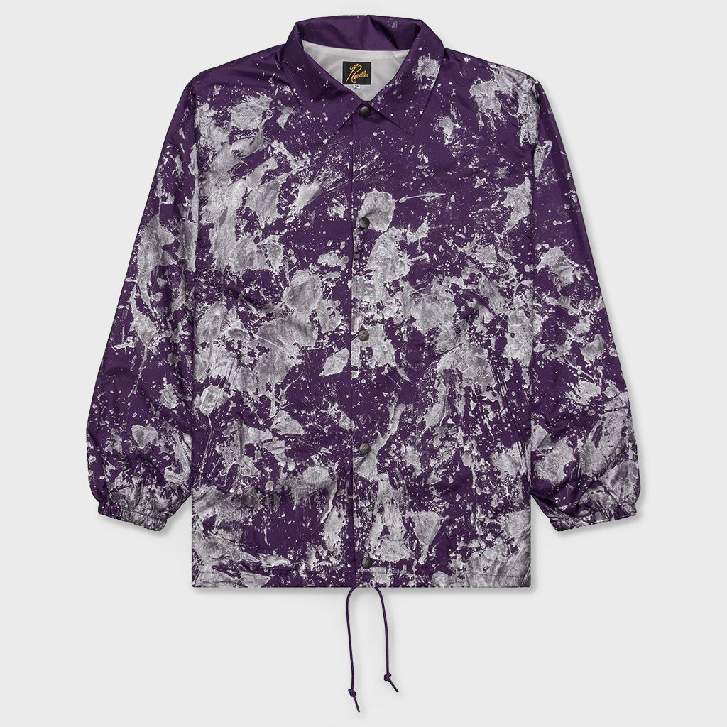 Coach Jacket - Purple/Scatter