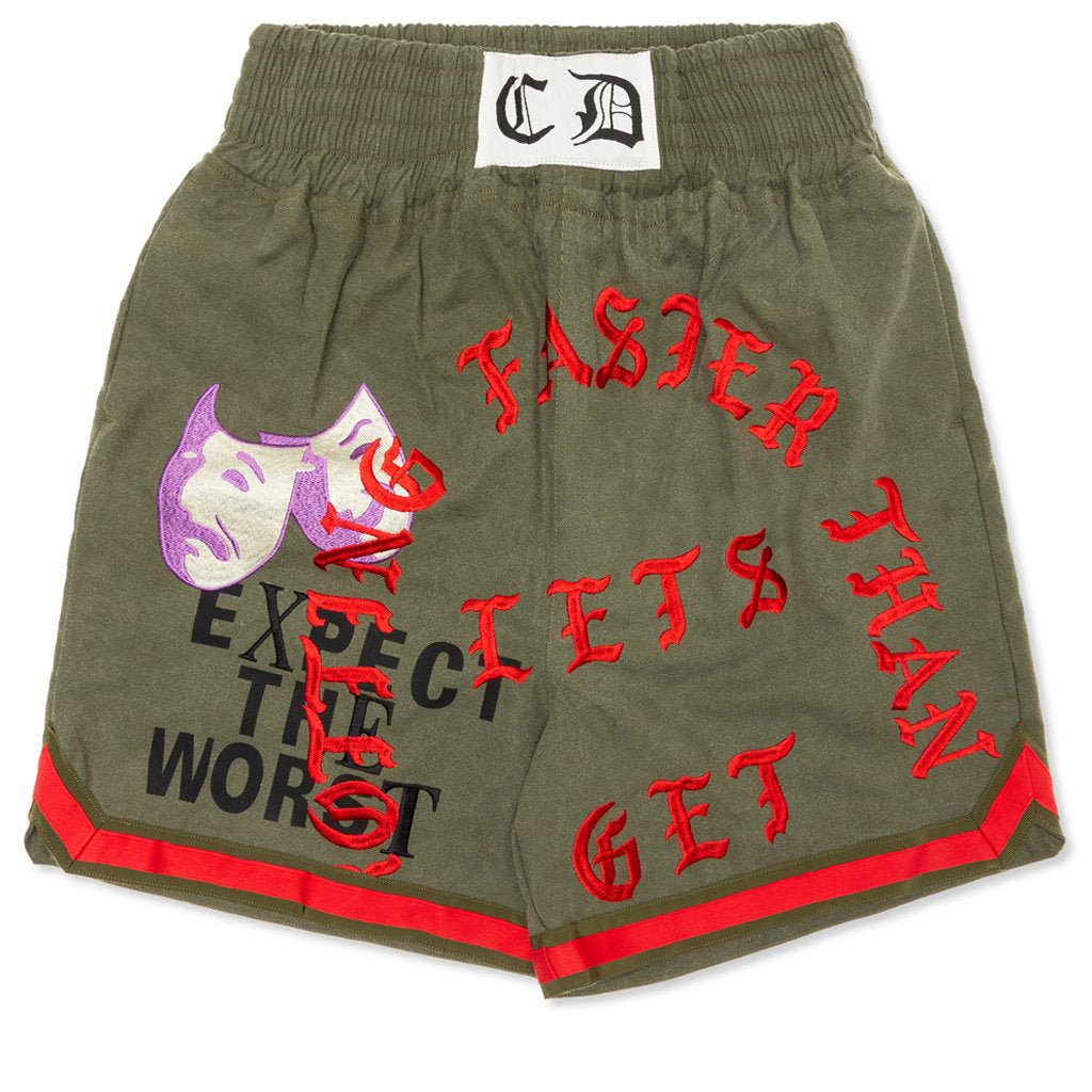 パンツ Readymade Boxing SHORTS Boxing Shorts - Green – Feature