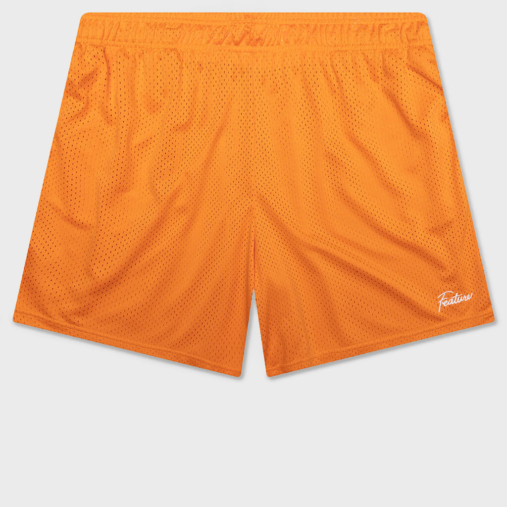 West Mesh Shorts - Orange