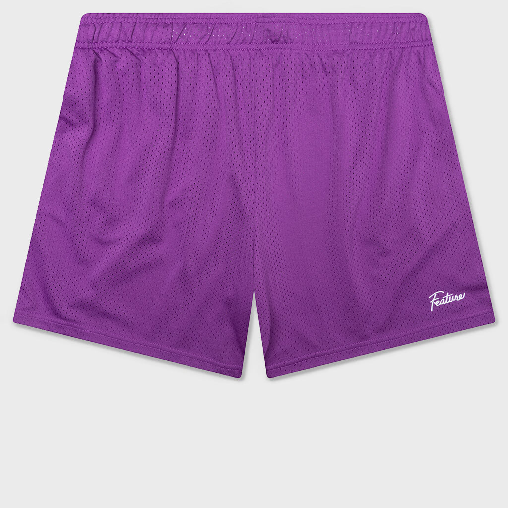 West Mesh Shorts - Purple