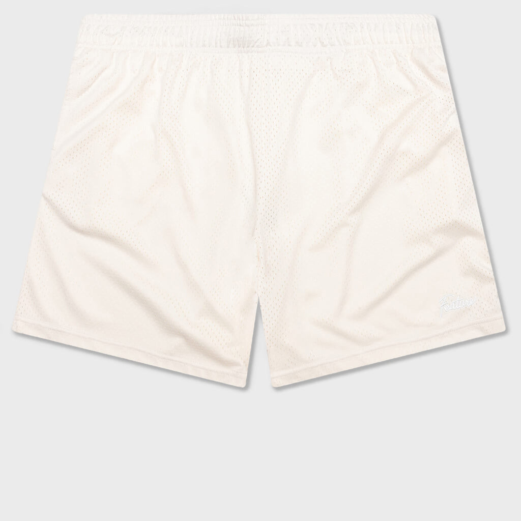 West Mesh Shorts - Cream