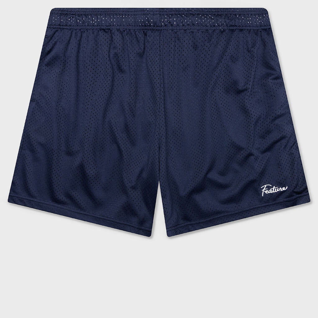 West Mesh Shorts - Navy