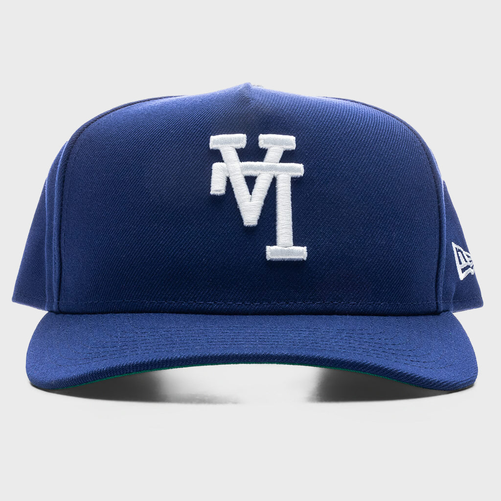 9FIFTY A-Frame Snapback Upside Down Los Angeles Dodgers - Dark Royal