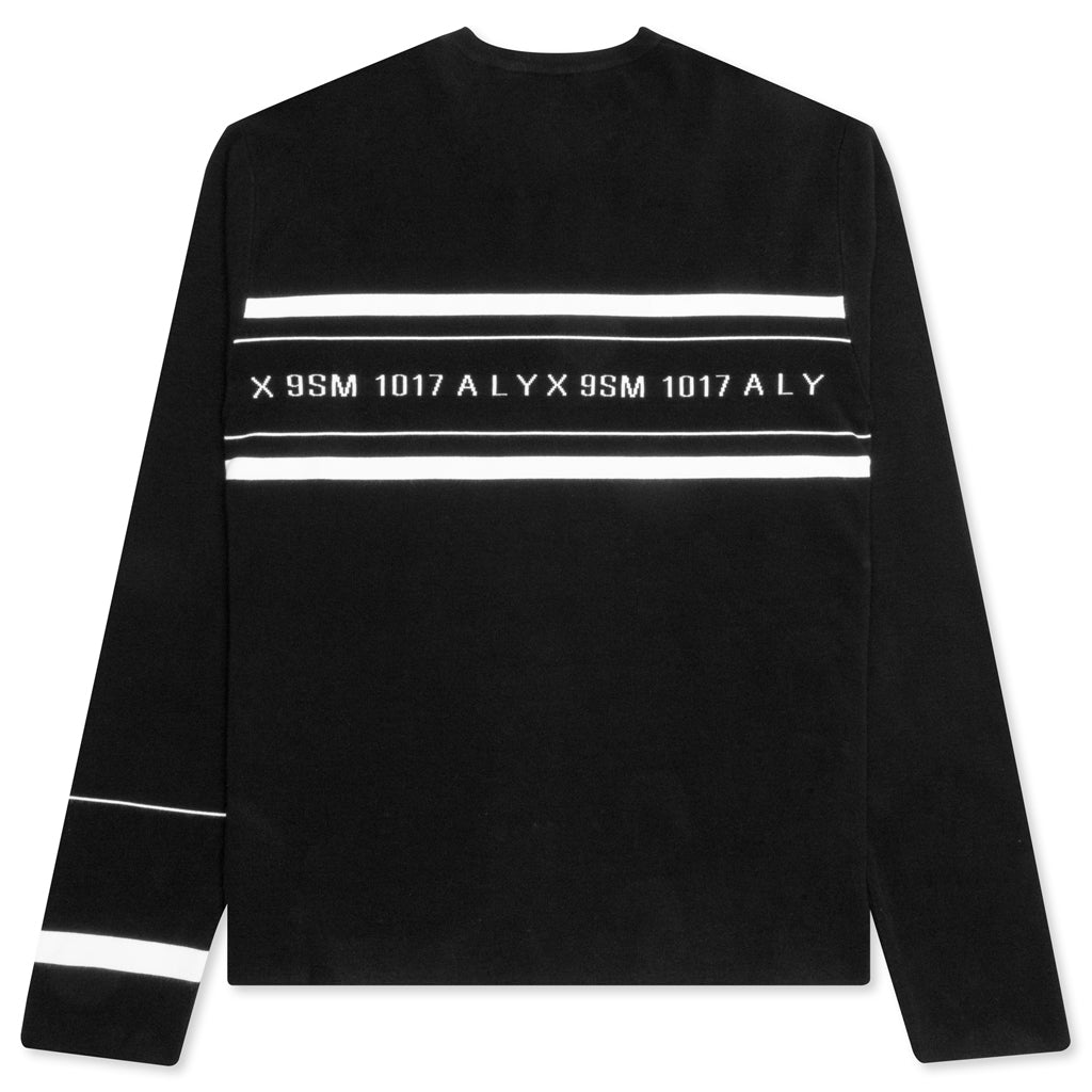 Band Logo Sweater - Black/White – Feature