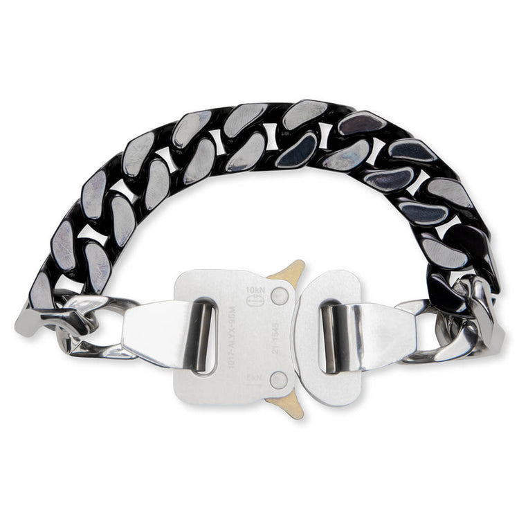 Ceramic Buckle Chain Bracelet - Black – Feature