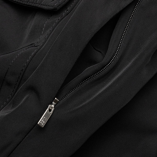 Flight Bomber Jacket - Black