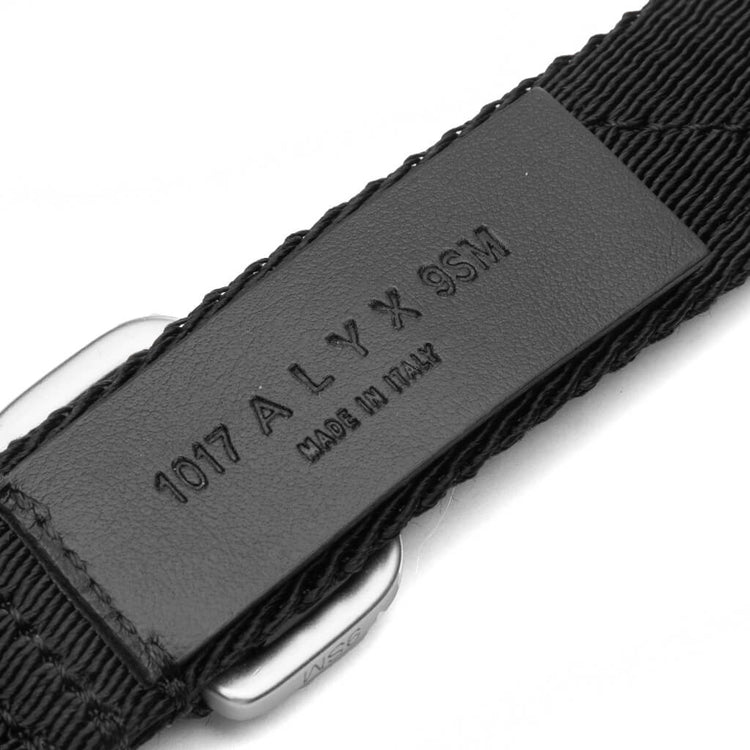 Signature Strap Medium Rollercoaster Belt - Black – Feature display picture 1