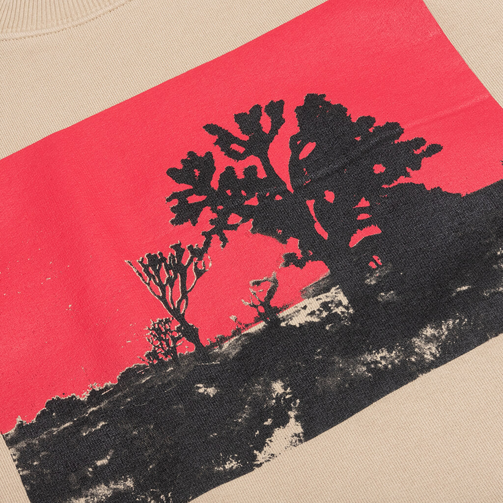 Joshua Crewneck Sweatshirt - Natural Dark – Feature