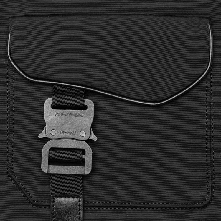 1017 9SM Asymmetrical Flat Pouch Shoulder Bag - Black – Feature