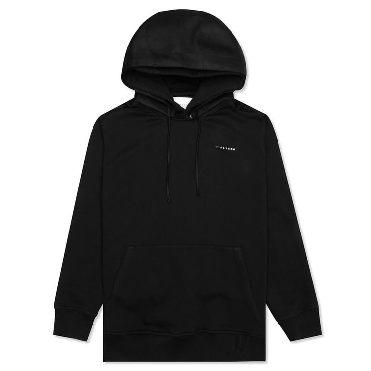 Mackintosh Metal Logo Hoodie - Black – Feature