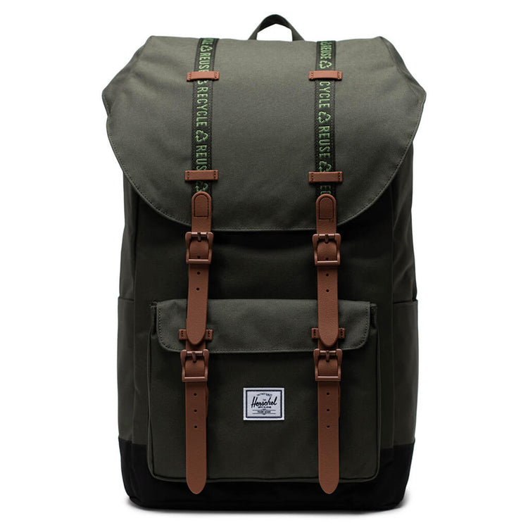 herschel backpack little america forest night black rubber hiking backpack compatible with a sternum Abu Garcia Fishing Reels Color::Nightcrawler