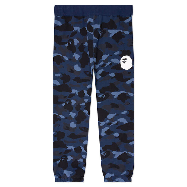 Color Camo Wide Fit Sweat Pants - Navy – Feature