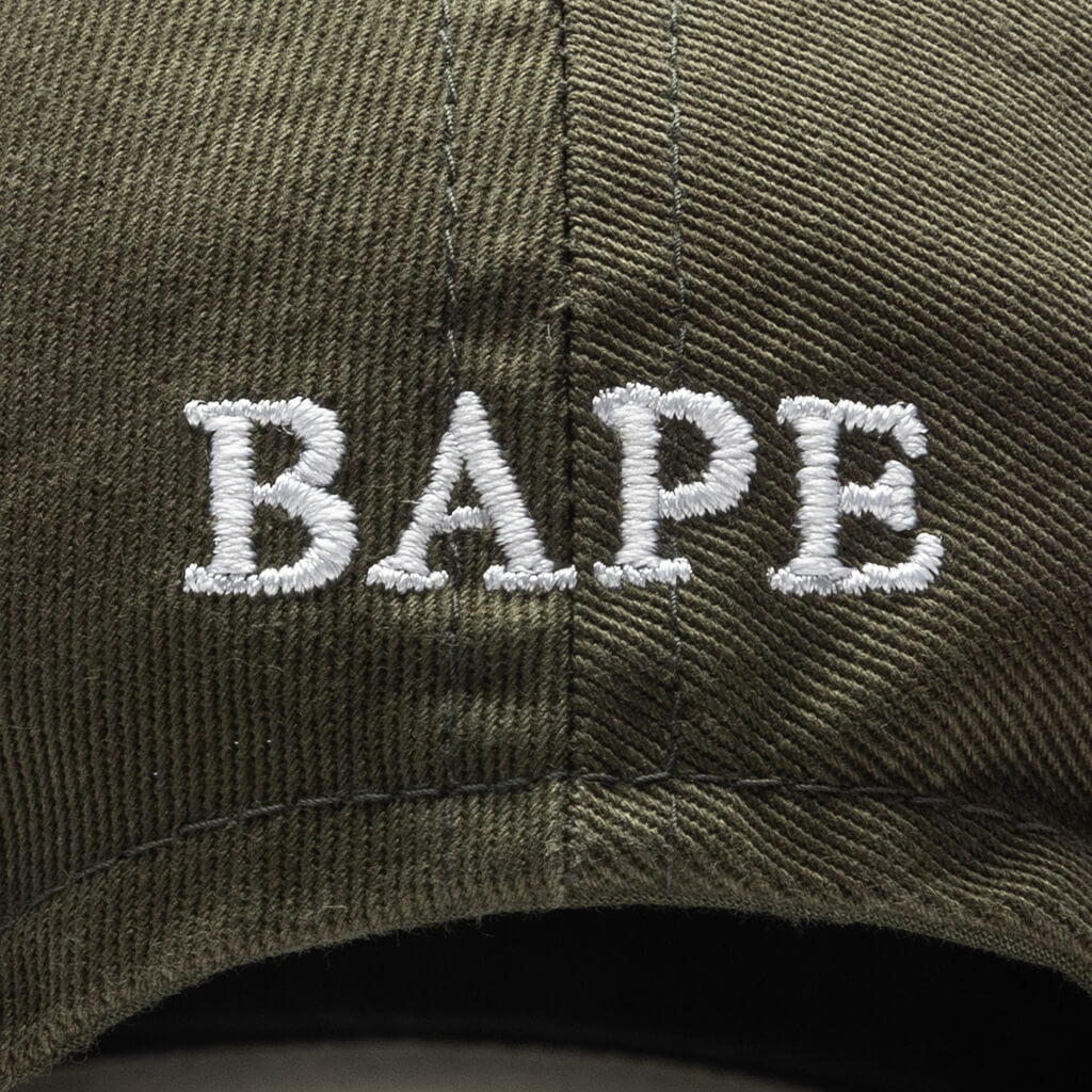 One Point Panel Cap - Olive Drab – Feature
