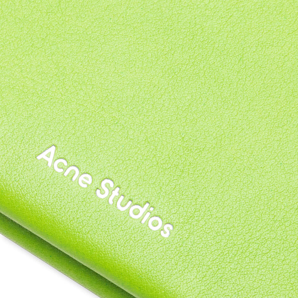 Acne Studios – Leather Card Case Multi Green