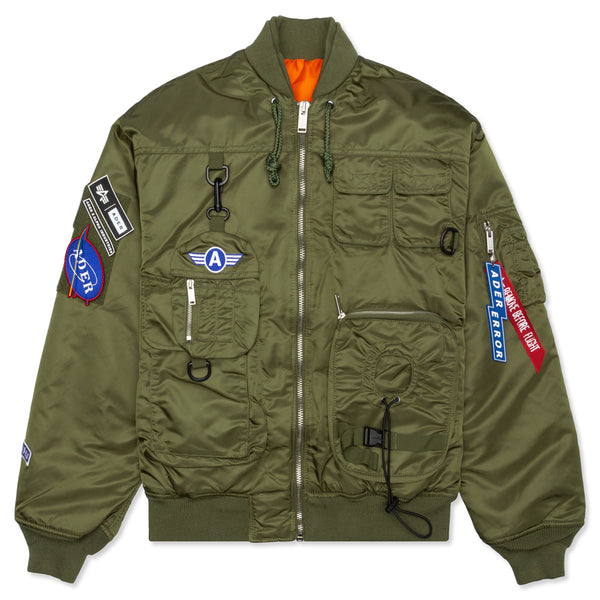 Ader Error MA-1 Feature Jacket – Alpha Industries Sage - x