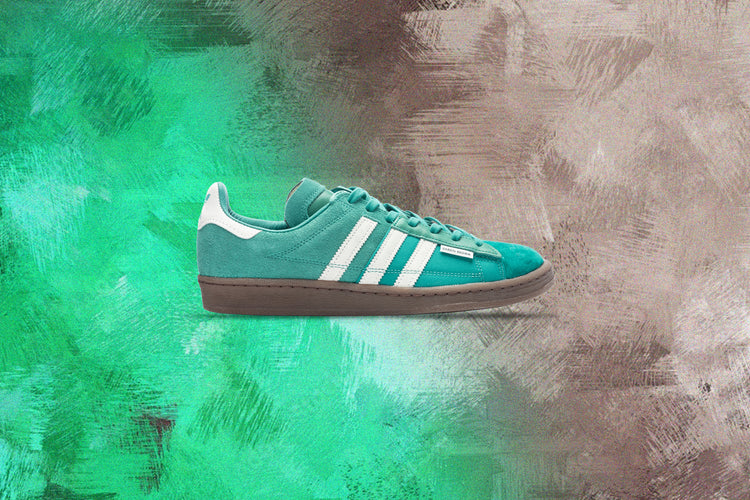 adidas gazelle silver green womens Original x Darryl Brown Campus 80
