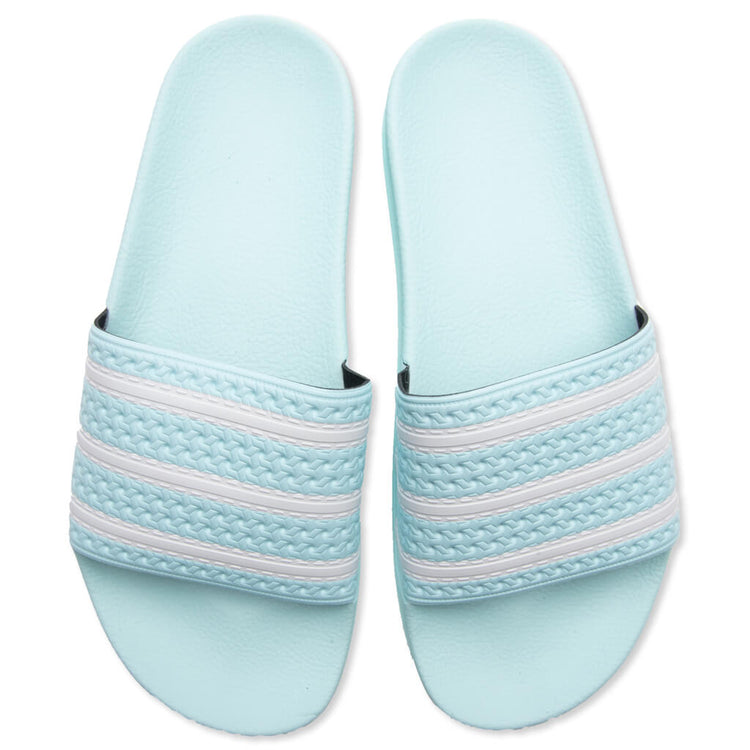 Adilette Slides - Halo Mint – Feature