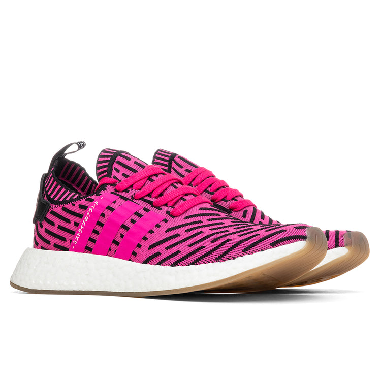 adidas gazelle silver green womens Adidas NMD R2 Primeknit White Black main image 1