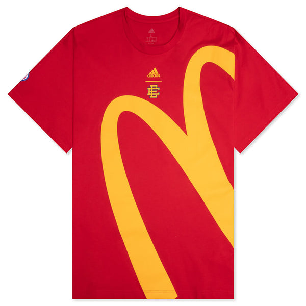 adidas x Eric Emanuel McDonald's All-American Game Unisex T-Shirt Red  HB0735