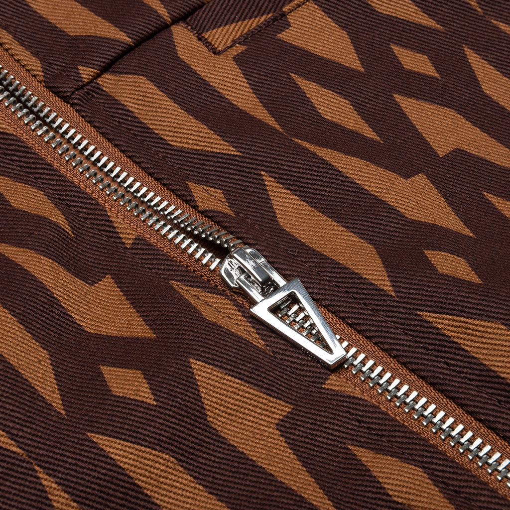 Adidas Originals x Ivy Park Crop Monogram Jacket - Wild Brown/Night Re ...