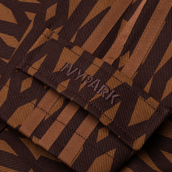 adidas Ivy Park Denim Monogram Jacket (All Gender) Wild Brown