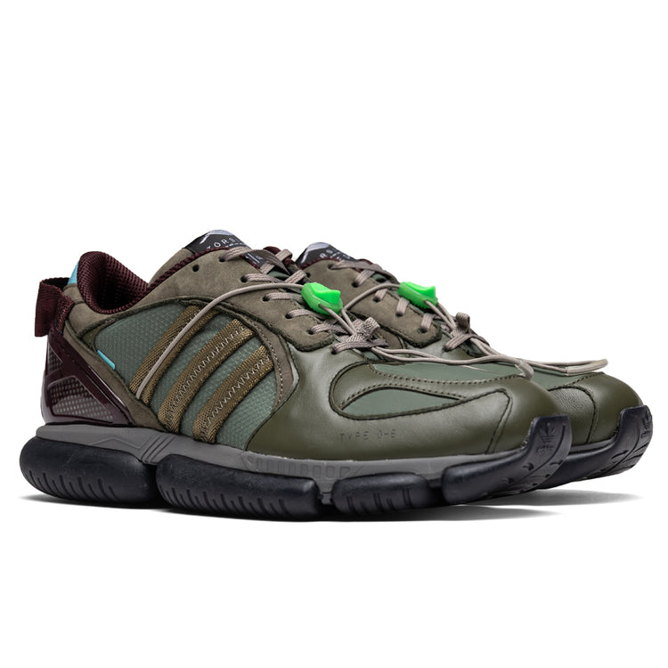 Adidas Originals x Type O-6 - Earth Green – Feature display picture 3