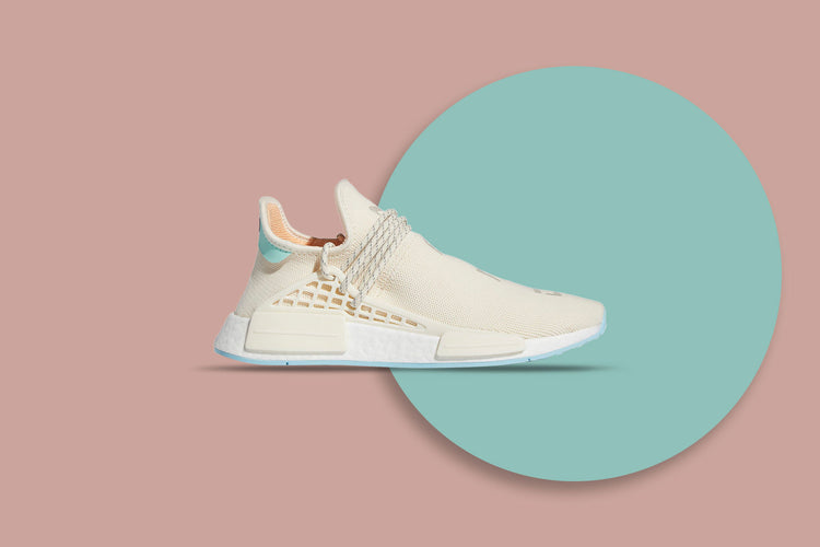 White and Orange Shoes