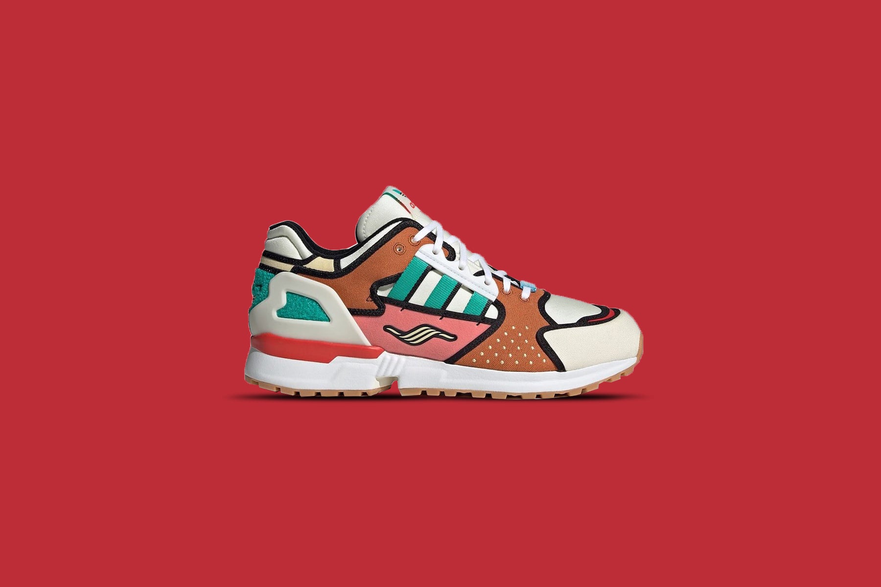 Adidas ZX 10000 popular Krusty Burger (Size 7)