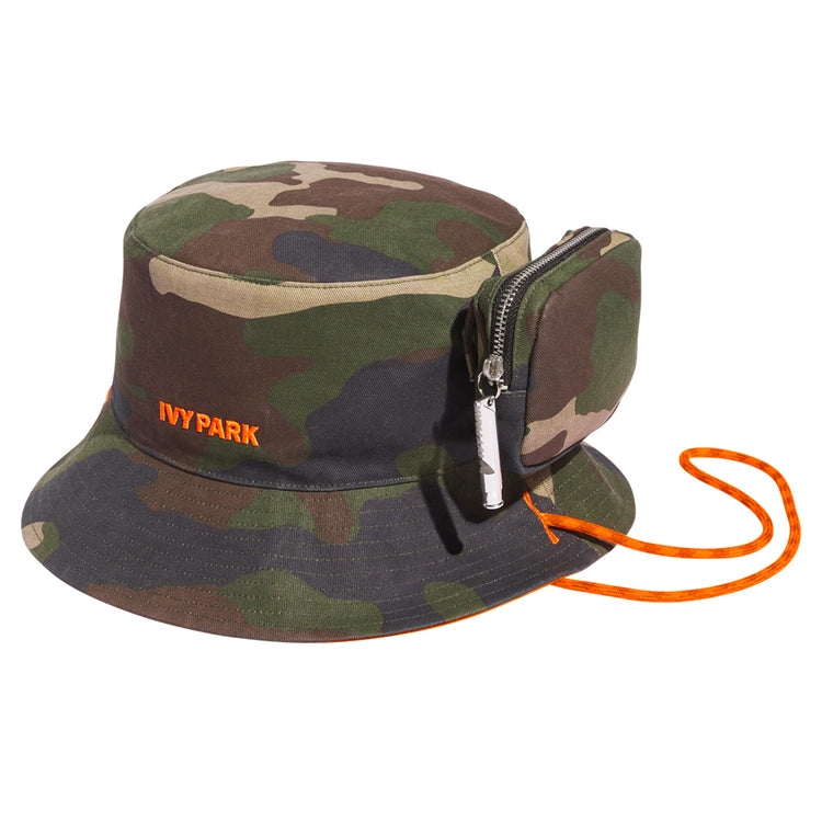 Adidas x Ivy Park Rev Bucket - Wild Pine/Focus Orange – Feature display picture 2