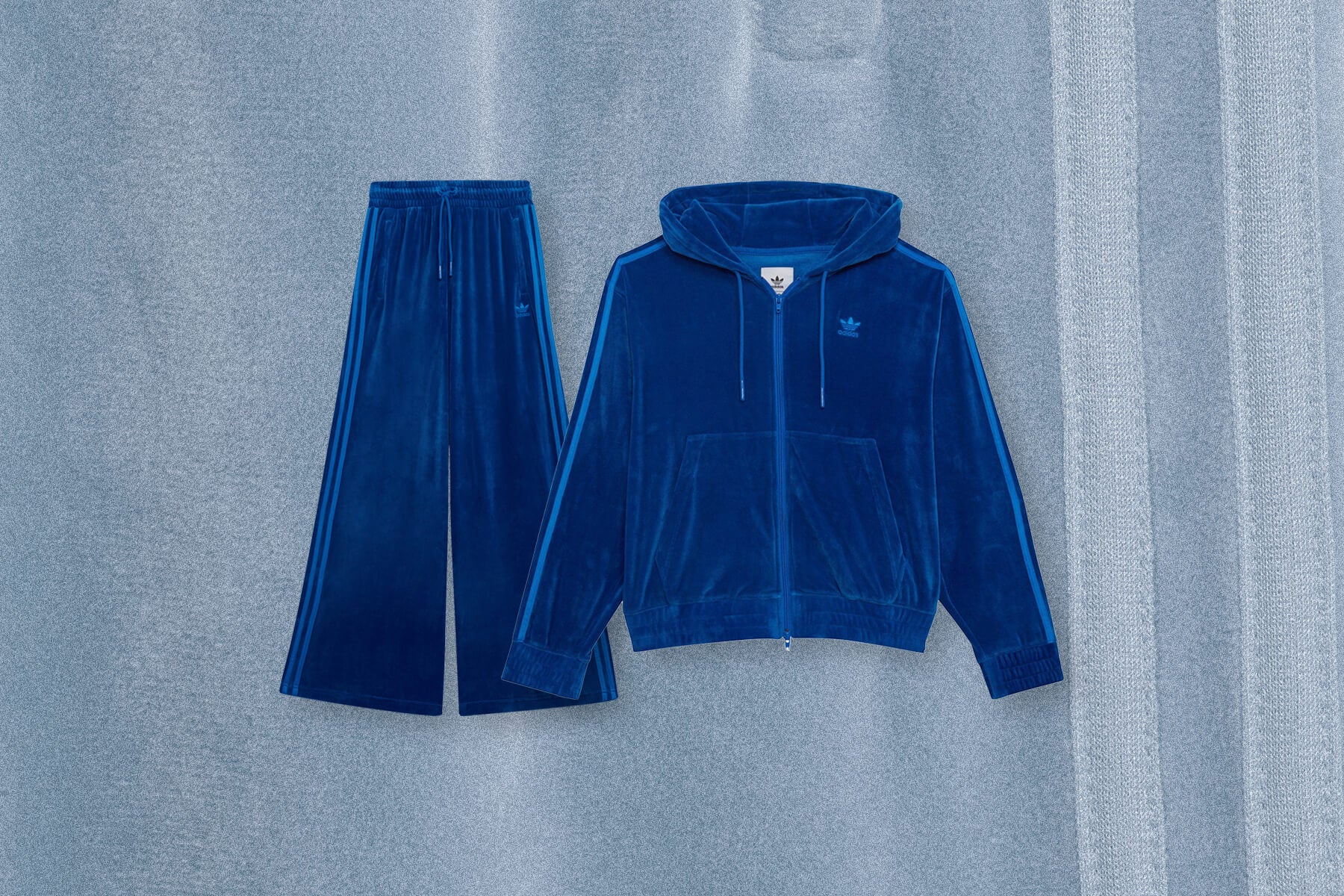 Adidas Originals x Jeremy Scott Full-Zip Hoodie - Blue – Feature