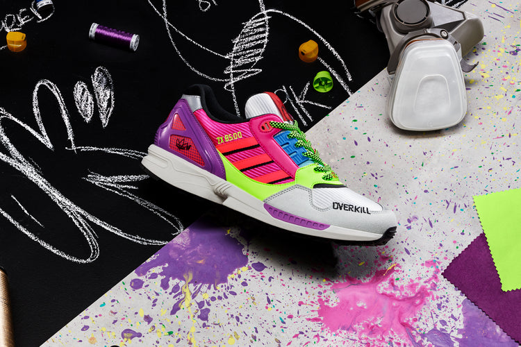 adidas gazelle silver green womens Originals x Overkill ZX 8500