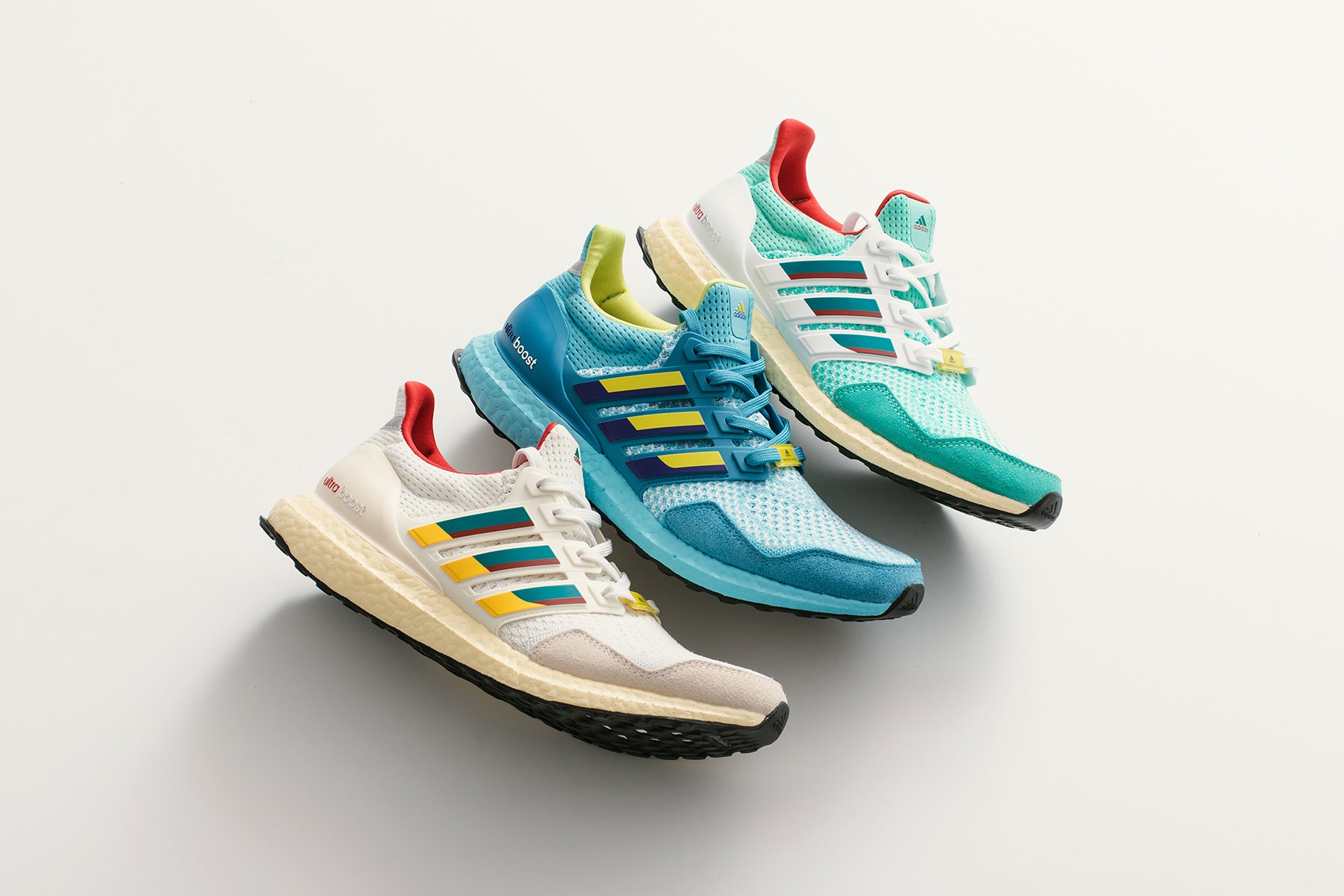 Ultraboost 1.0 DNA - Light Aqua/Shock Yellow – Feature