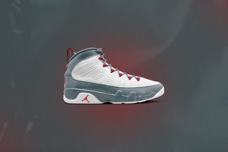 Fire Red Red And White Jordan Nines Fire Red Red In White 9s Air