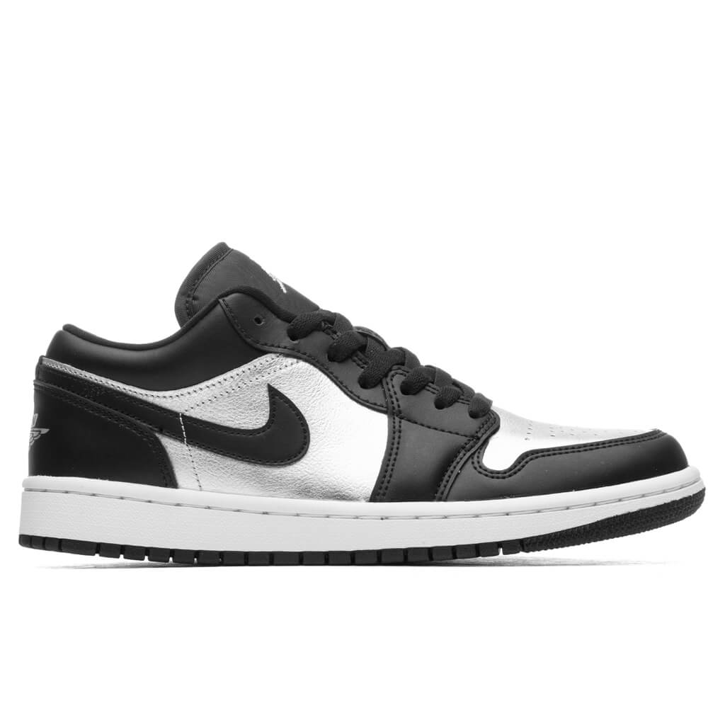 Air Jordan 1 Low SE - Black/Metallic Silver – Feature