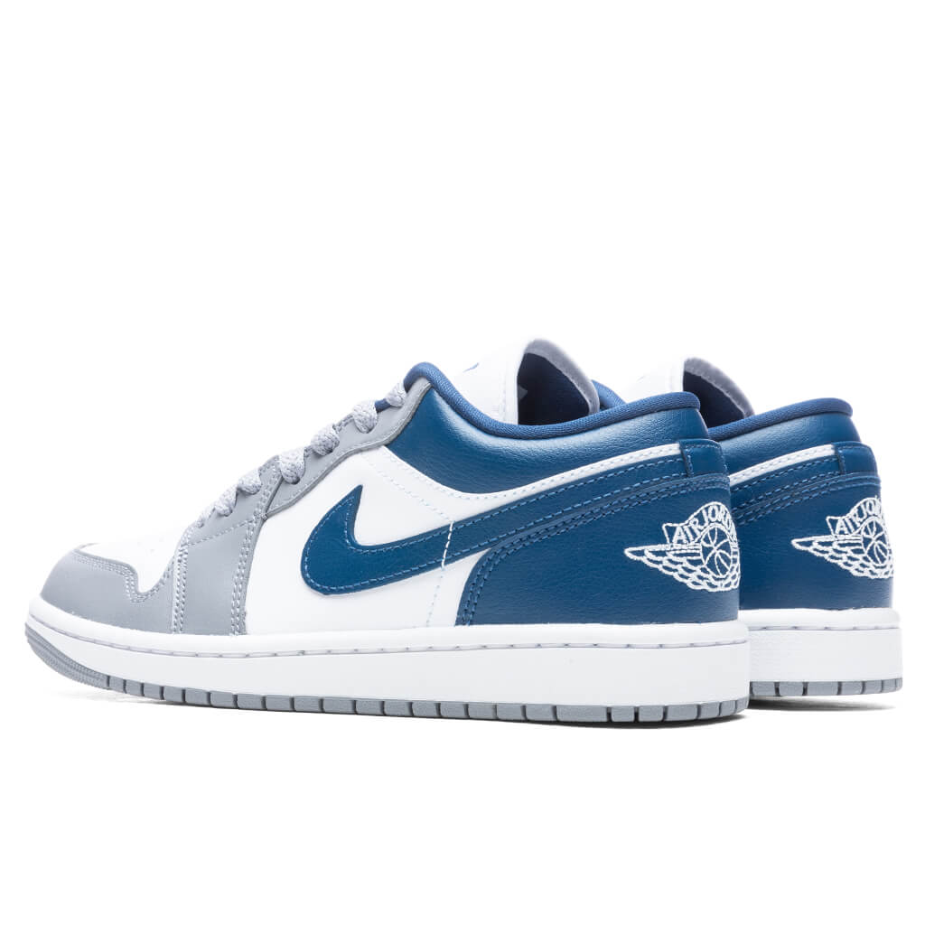 Air Jordan 1 Low Women's - Stealth/French Blue/White – Feature