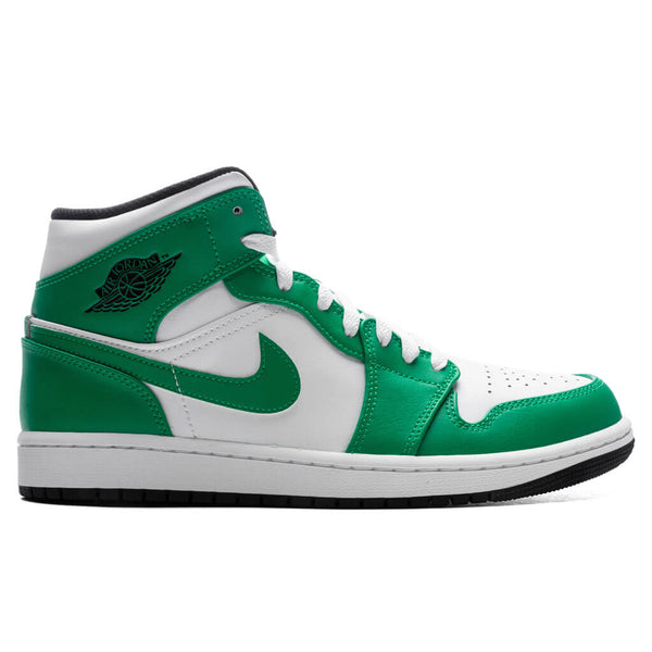 Air Jordan 1 Mid - Lucky Green/Black/White – Feature