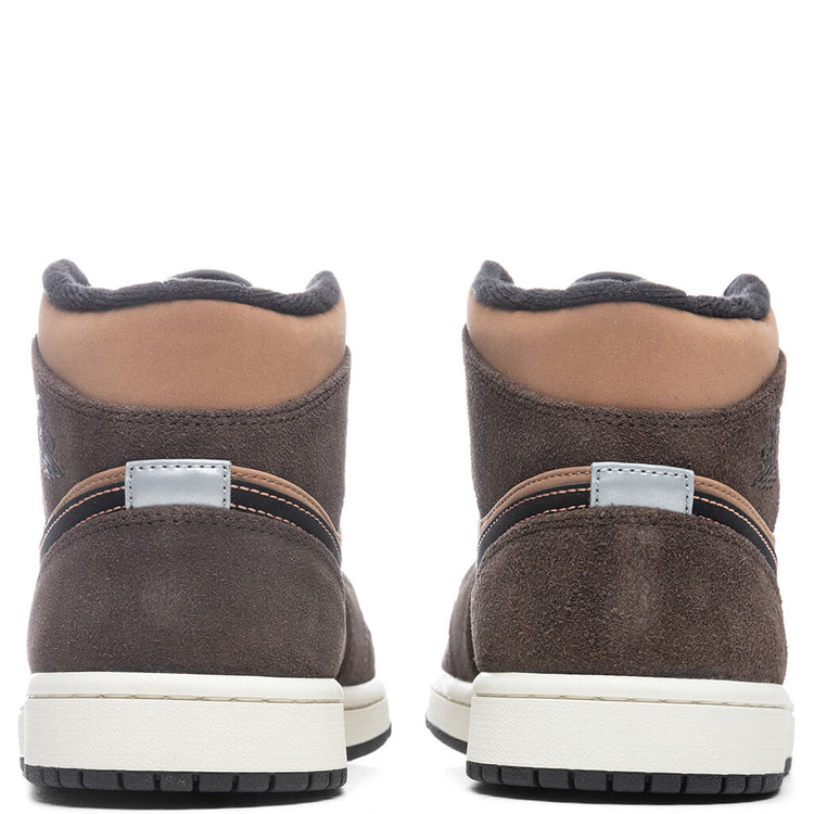 Air Jordan 1 Mid SE - Dark Chocolate/Crimson Bliss – Feature display picture 1