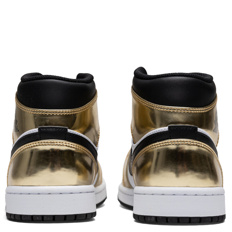 aj1 mid black gold