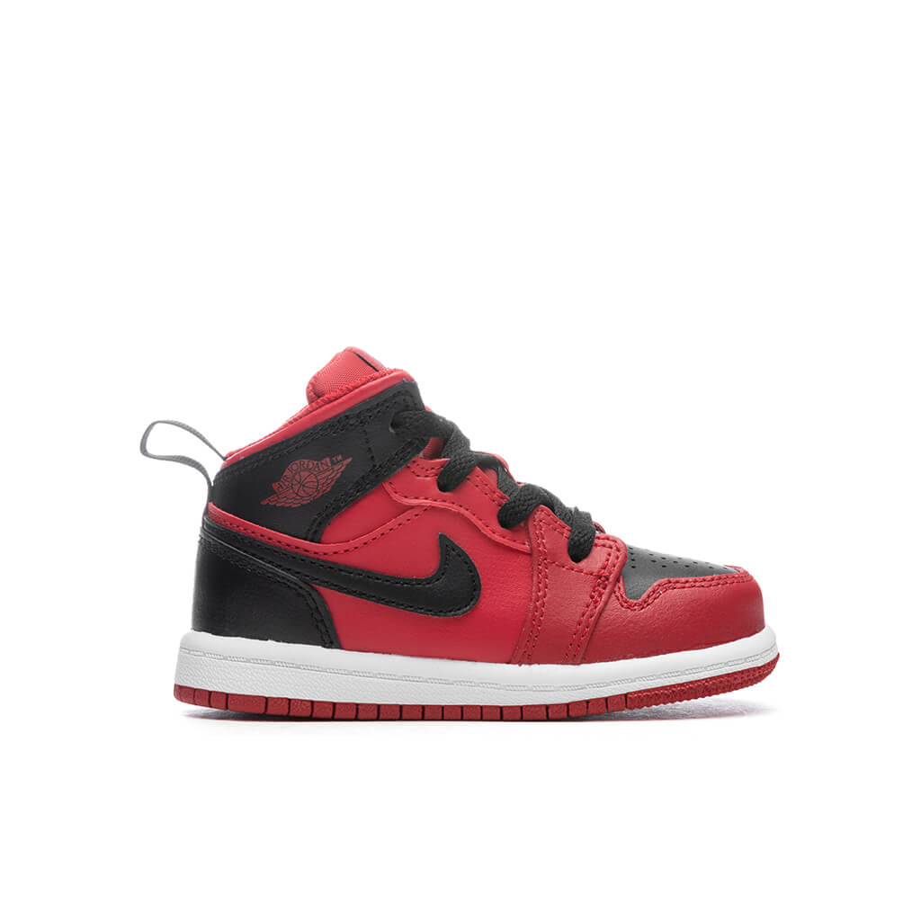 Air Jordan 1 Mid (TD) - Gym Red/Black/White – Feature
